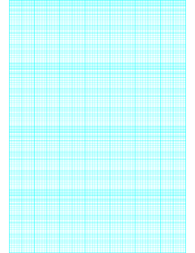 Semi-log paper: 70 Divisions 5th, 10th Accent by 4-Cycle Paper