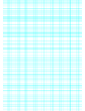 Semi-log paper: 70 Divisions 5th, 10th Accent by 7-Cycle Paper