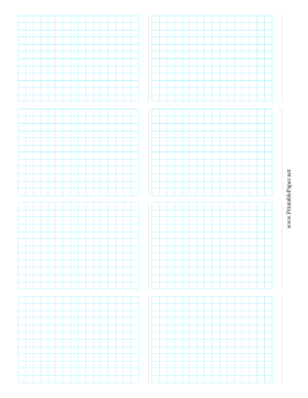 8-Up Grid Paper