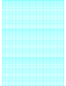 Semi-log paper: 90 Divisions (2 Millimeters) 5th, 10th Accent by 3-Cycle Paper