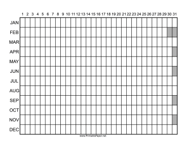 Annual Checklist - Landscape Paper