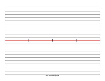 Blank History Timeline Paper