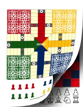 Board Games Collection Paper