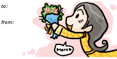 Bouquet for Mom Paper