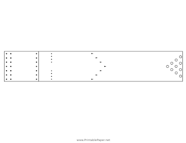 Bowling Lane Diagram Paper