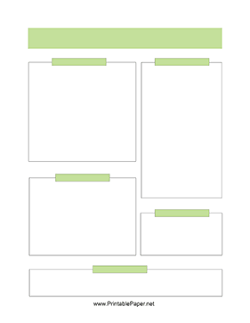 Boxing Method Note Paper Green Paper