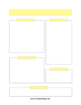 Boxing Method Note Paper Yellow Paper