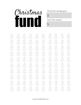 Christmas Fund Paper