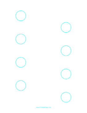 Circular Percentage - 1 inch Paper