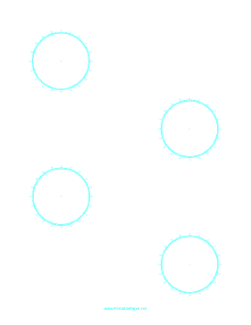 Circular Percentage - 2 inch Paper