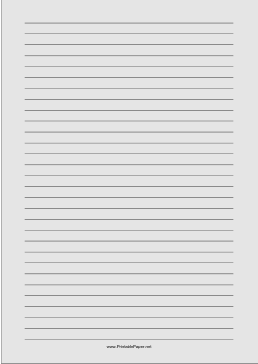 39+ Printable Lined Paper Templates