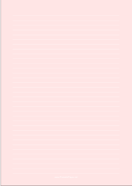 Printable Hot Pink Lined Paper College Ruled for Letter Paper