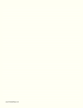Lined Paper - Pale Yellow - Narrow White Lines Paper