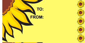 Sunny Sunflower Paper