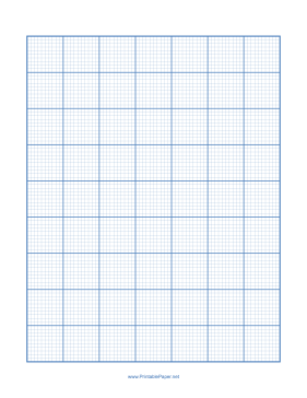 Cross-stitch 10 Lines per Inch Paper