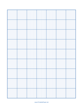 Cross-stitch 11 lines per inch Paper