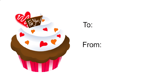 Cupcake (white background) Paper