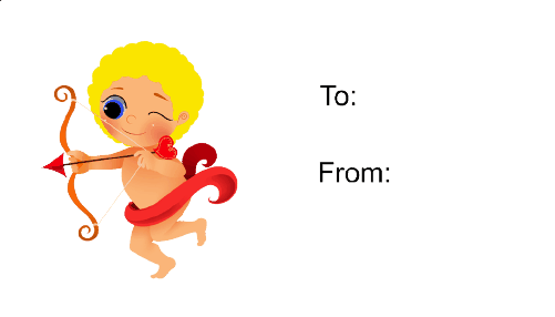 Cupid (white background) Paper