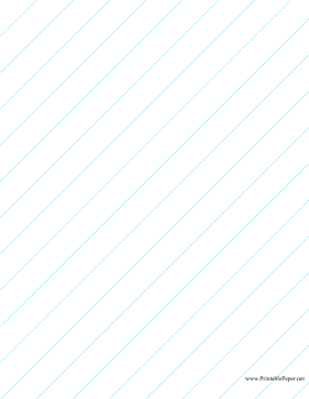 Diagonal Right Left 1 Inch Paper