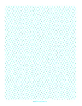 Diamond Graph Paper 1cm Paper