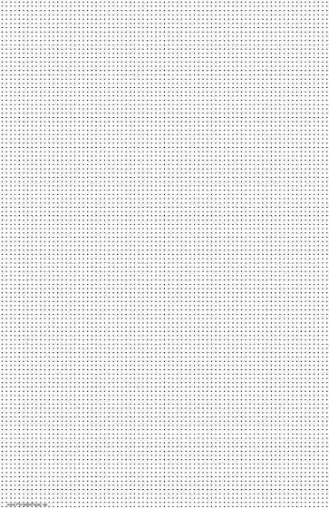 Dot Paper with seven dots per inch spacing on ledger-sized paper Paper