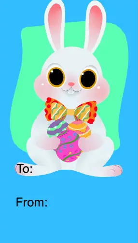 Easter Rabbit Paper