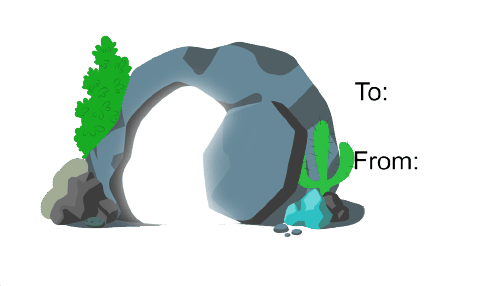 Easter Tomb (white background) Paper