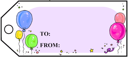 Festive Balloons Paper