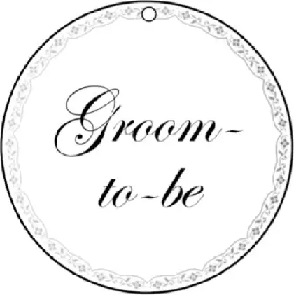 Groom-To-Be Gift Tags Paper