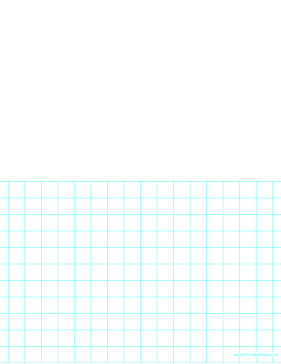 Half Blank Half Graph Paper 2 Per Inch Paper