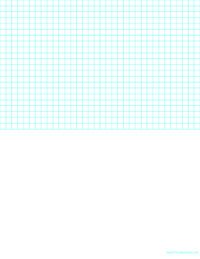Half Blank Half Graph Paper 4 Per Inch Reverse Paper