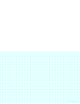 Half Blank Half Graph Paper 6 Per Inch Paper