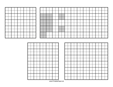 Hiragana Chart Paper