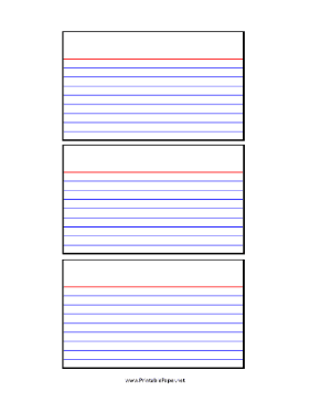 Index Cards 3-by-5 Paper