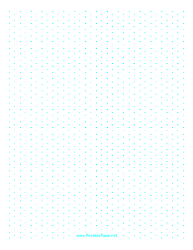 Isometric Dot Paper - very fine Paper