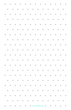 Isometric Circles 2 cm Ledger Paper