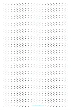 Isometric Dots Quarter Inch Ledger Paper