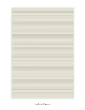Ivory Music Paper Paper