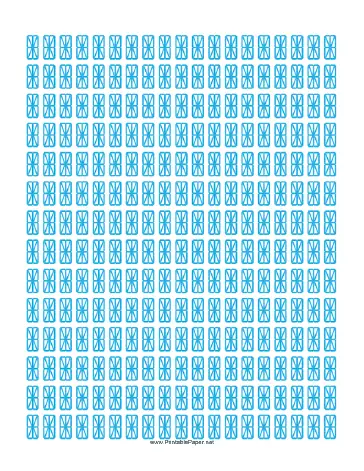 LED Paper — Blue Paper
