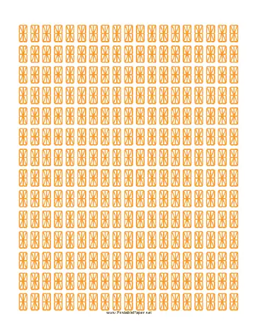 LED Paper — Orange Paper