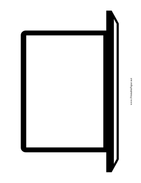 Laptop Wireframe Paper