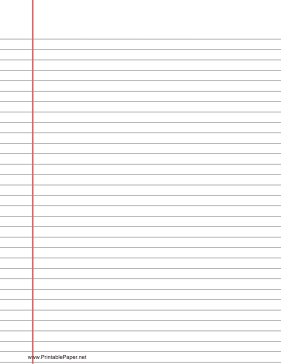 Lined Paper 8mm Paper