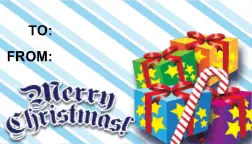 Merry Christmas Presents Paper