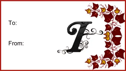 Monogram I Script Paper