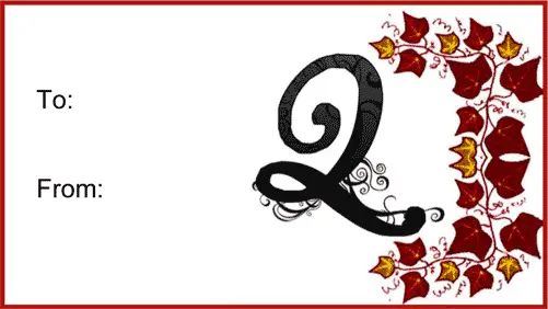 Monogram Q Script Paper