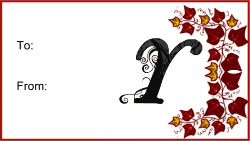 Monogram Y Script Paper