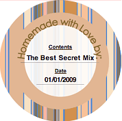 Homemade (Round) Canning Label Paper