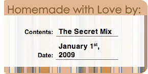 Homemade Canning Label Paper