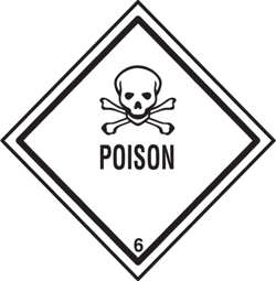 Poison Sign Paper