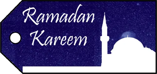 Ramadan Kareem Gift Tags Paper